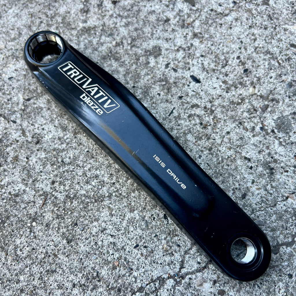 Truvativ Blaze 175mm ISIS Non Drive Side Crank Arm Black Mountain Bike MTB