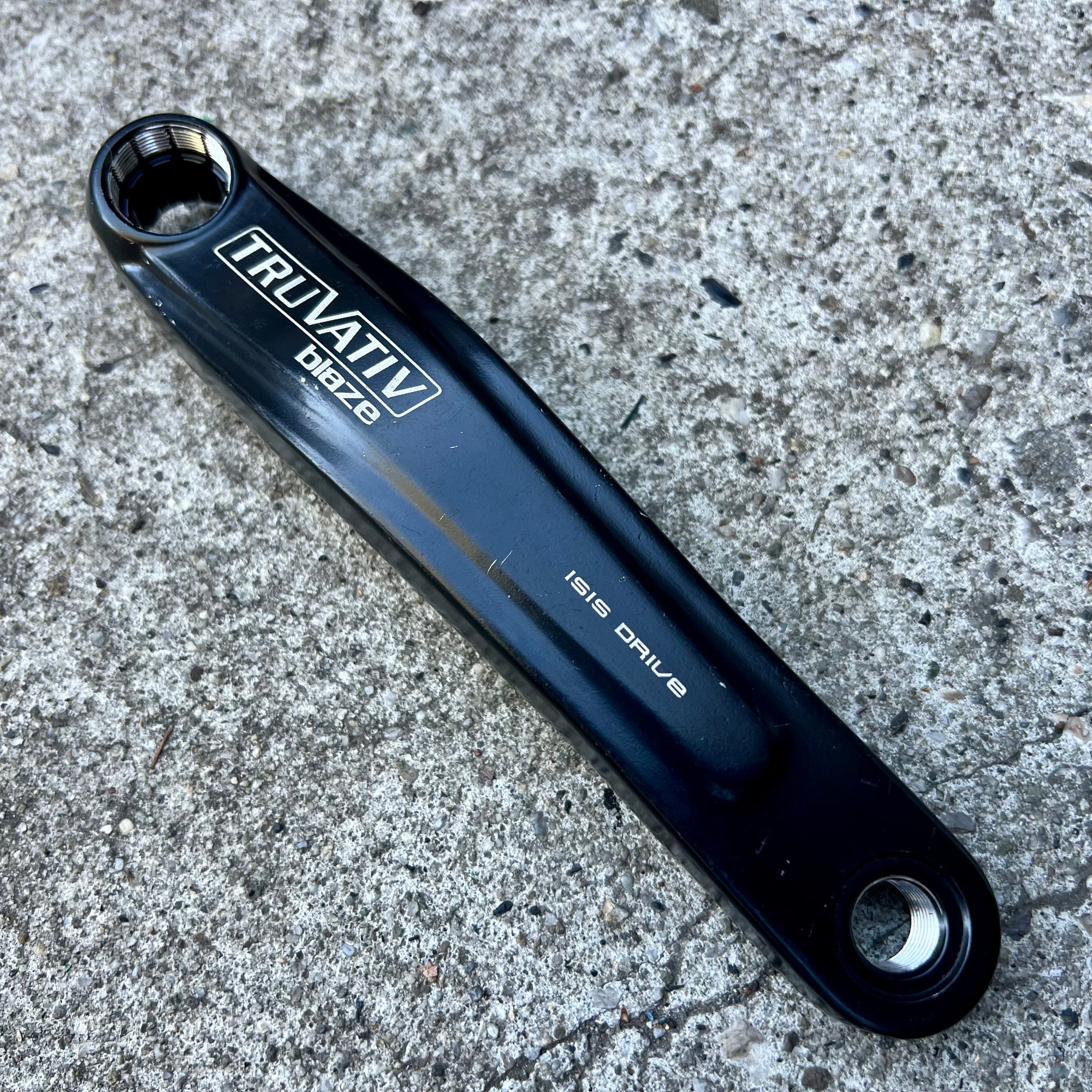 Truvativ Blaze 175mm ISIS Non Drive Side Crank Arm Black Mountain Bike MTB