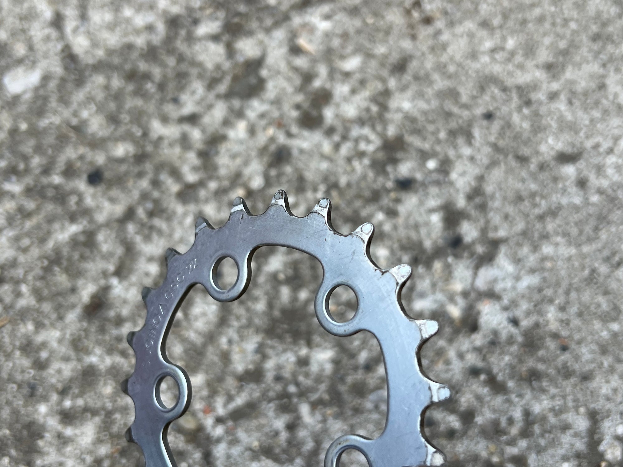 Sugino CSC 22T 58 BCD Granny Small Vintage MTB Steel Triple Compact Chainring