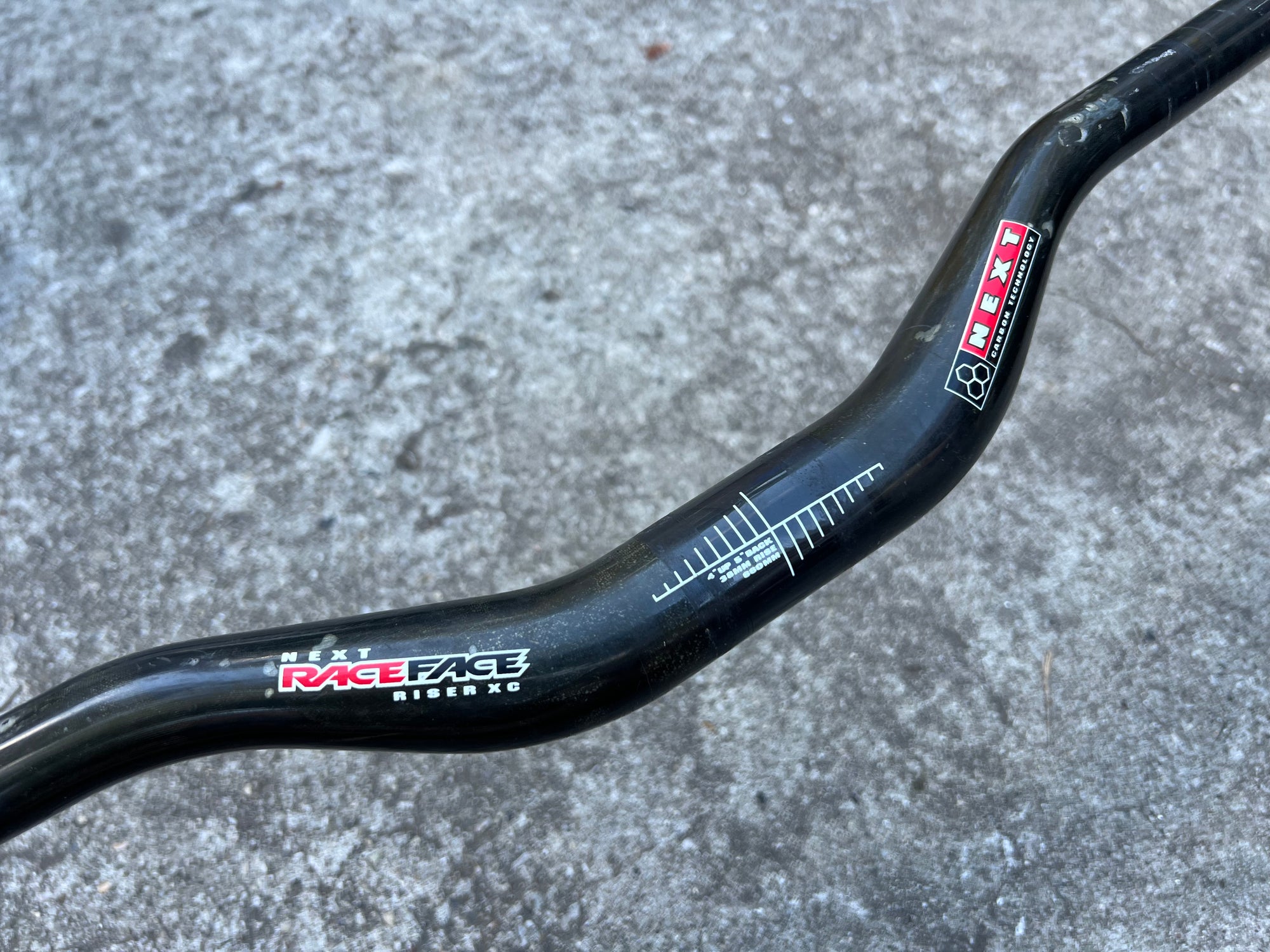 Raceface Next Riser XC  31.8x660mm MTB Black Carbon Bars