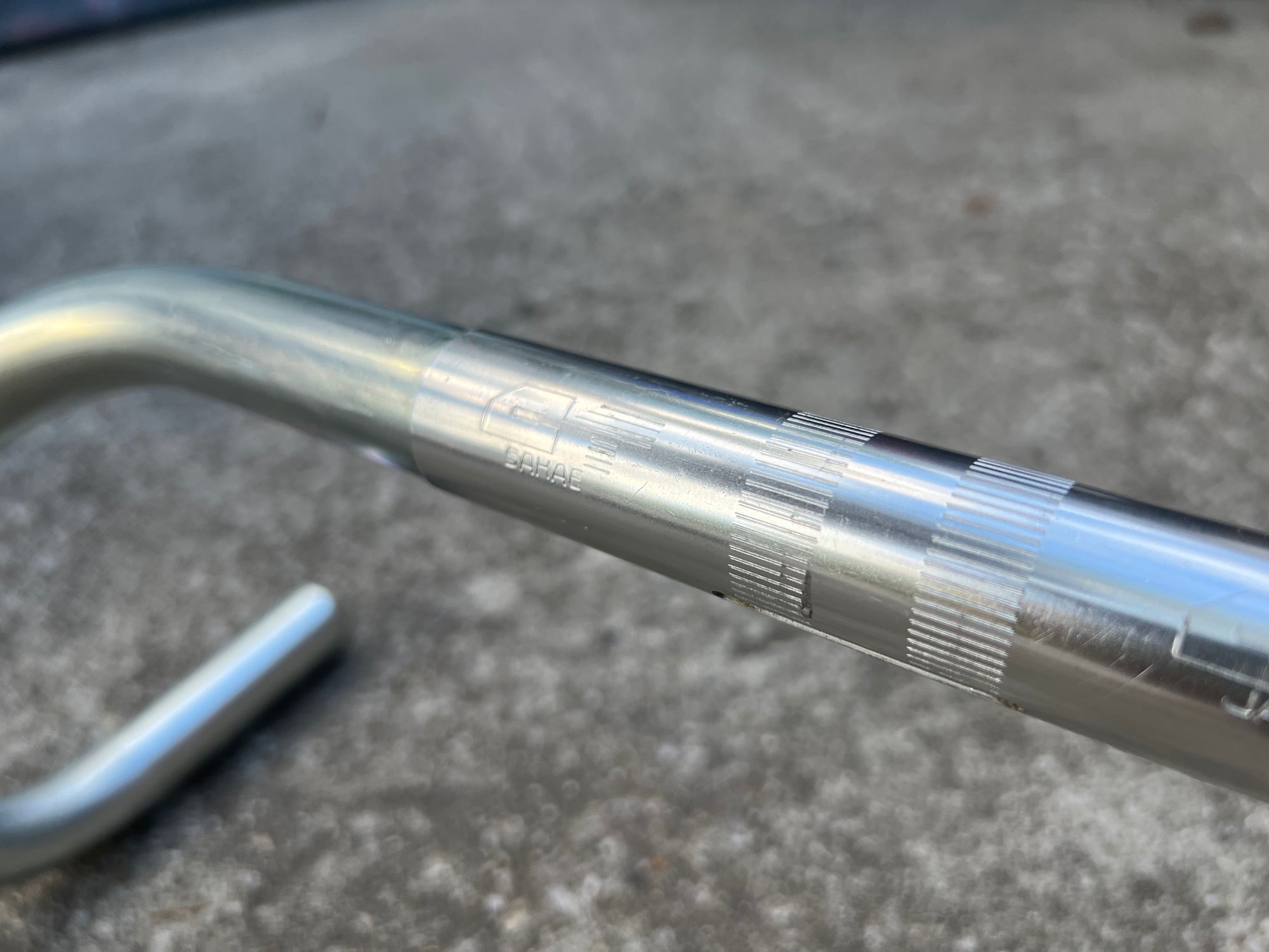 Sakae CT 25.4x410mm 41cm Vintage Road Silver Steel Drop Bars