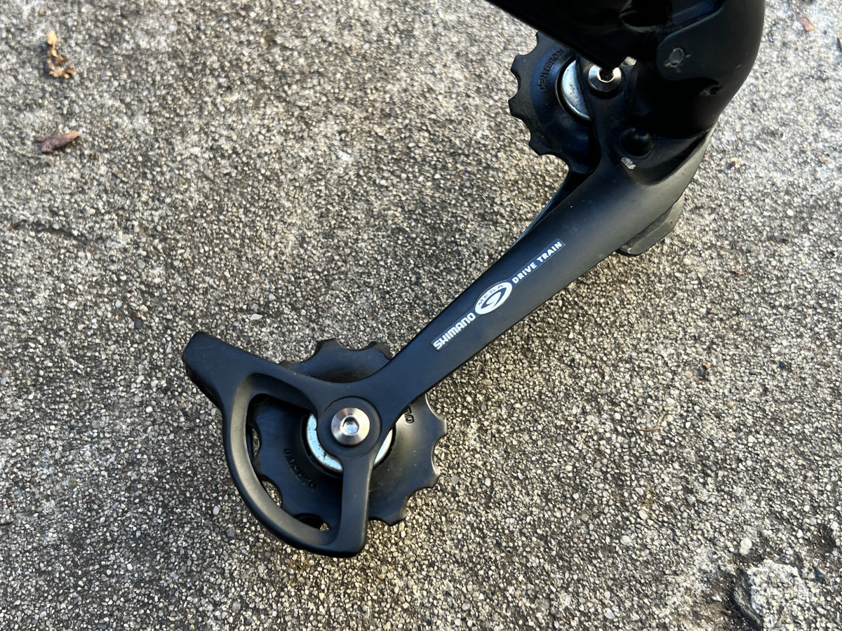 Shimano Deore RD-M530 9 Speed Long Cage SGS Rapid Rise Low Normal Black Rear Derailleur