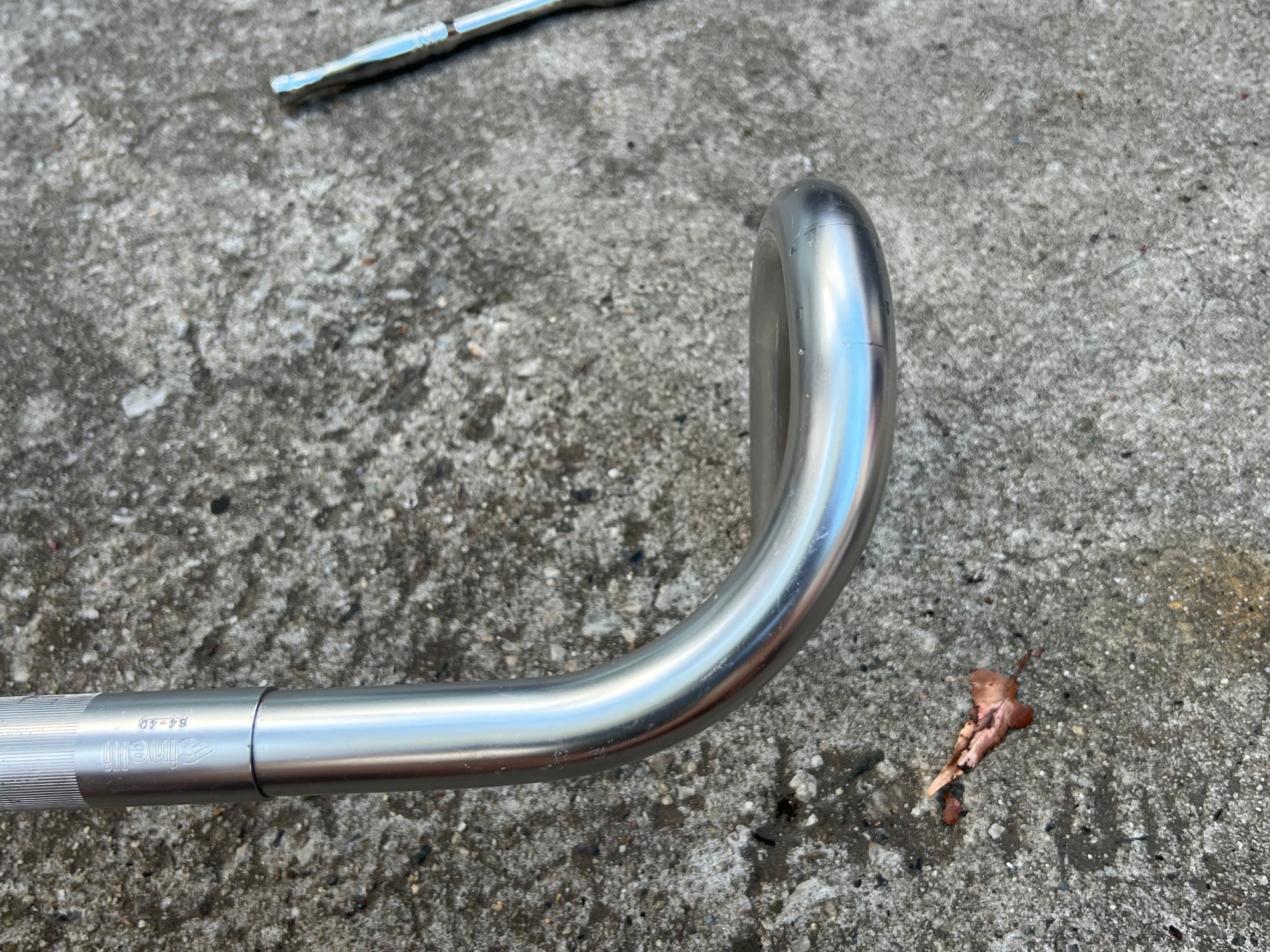 Cinelli Giro D Italia 26.4x400mm 40cm Vintage Silver Road Drop Bars