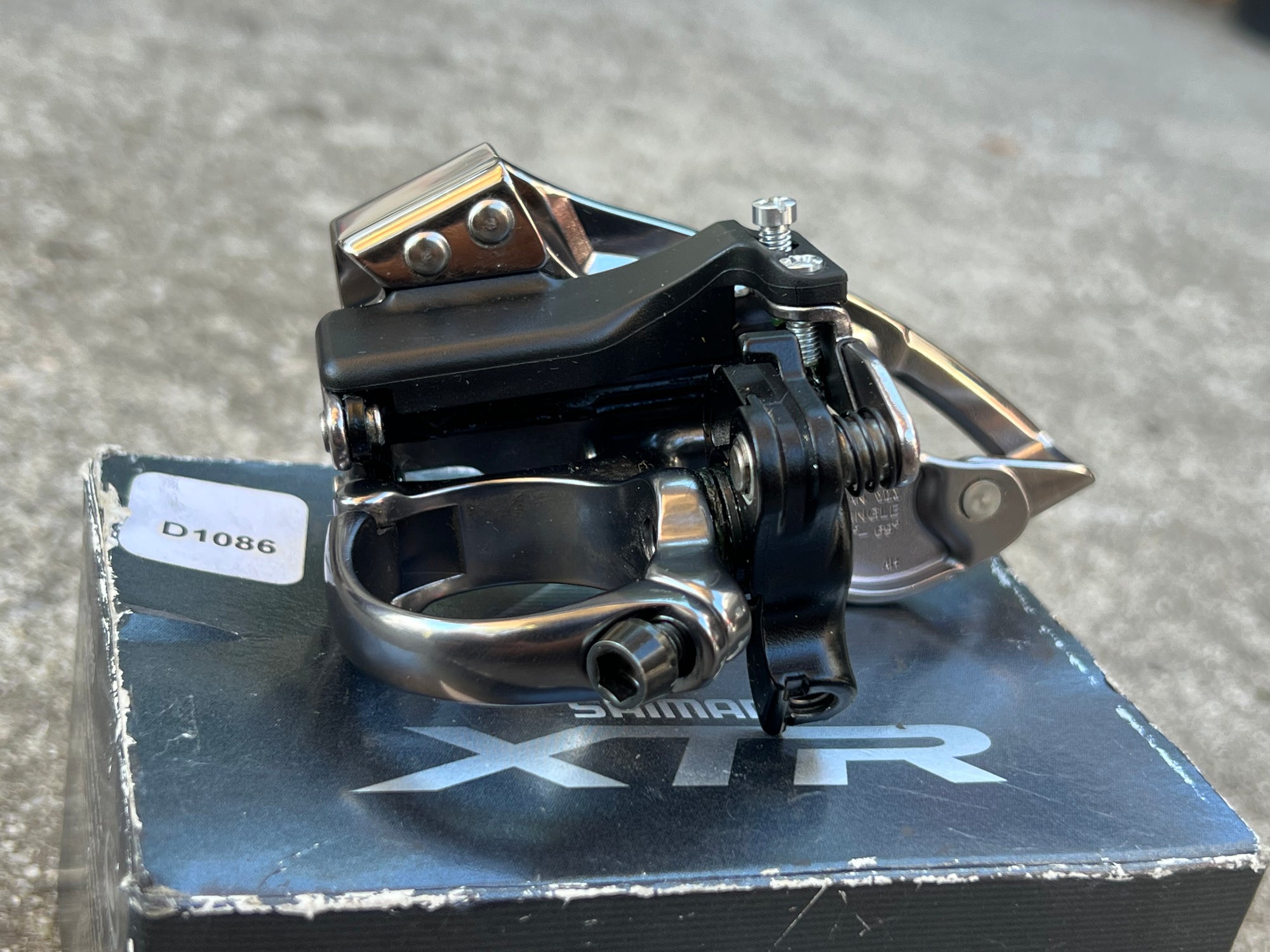 NOS Shimano XTR FD-M960 34.9mm Top Pull Front Derailleur Triple Vintage MTB