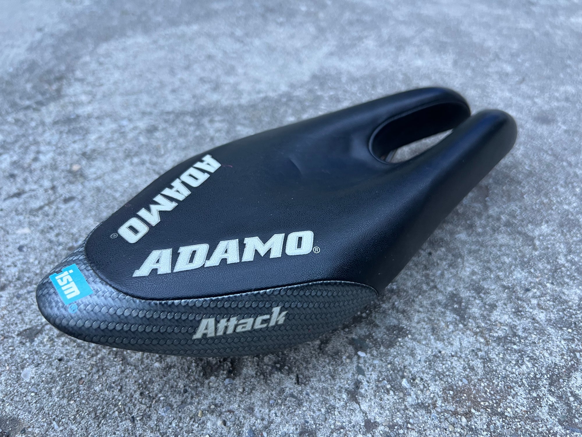 ISM Adamo Attack Triathlon Tri Racing Saddle Seat Road Bike Black