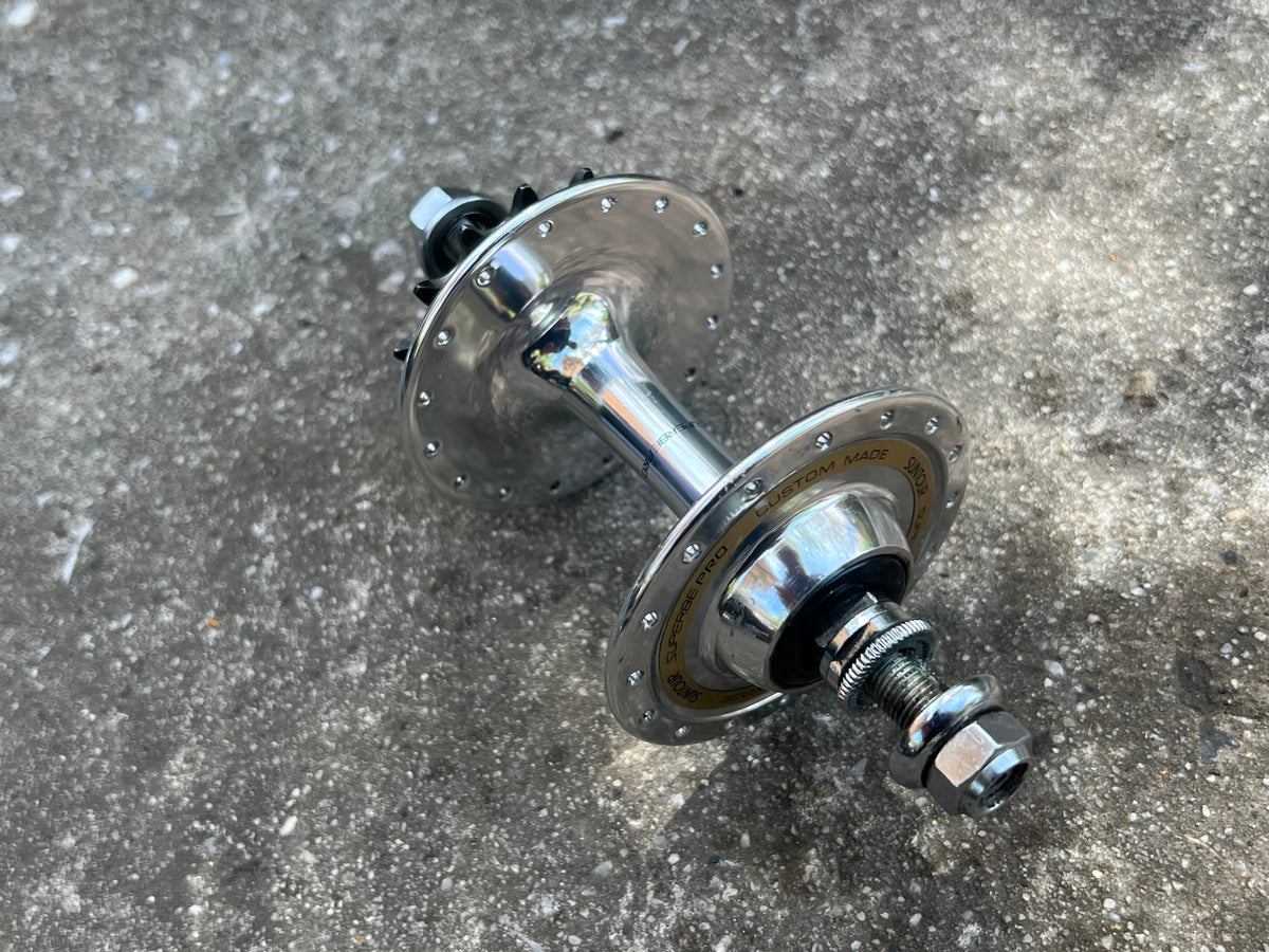 Suntour Superbe Pro Custom Track Hubset 32H 100/120mm Hubs Vintage