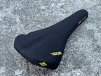 Velo Topo KT Comp Kevlar Titanium Saddle Vintage MTB Mountain Bike Black Yellow