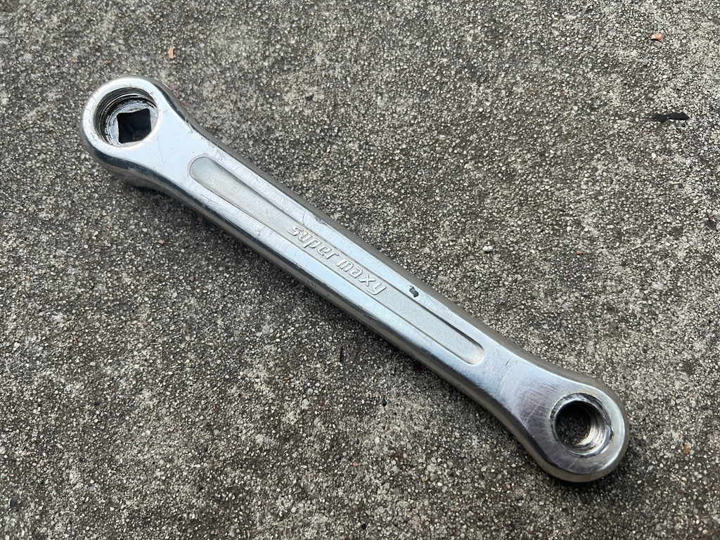 Sugino Super Maxy Triple Touring 180mm 32-40-48T Square Taper 6 Bolt Crankset