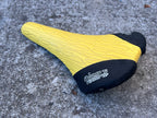 SDG Ventura Comp TI Titanium Saddle 270x140mm Yellow Vintage MTB Mountain