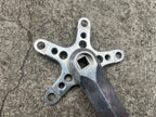 Samson 175mm 110/74 BCD Drive Side Crank Arm Vintage MTB Silver 5 Bolt