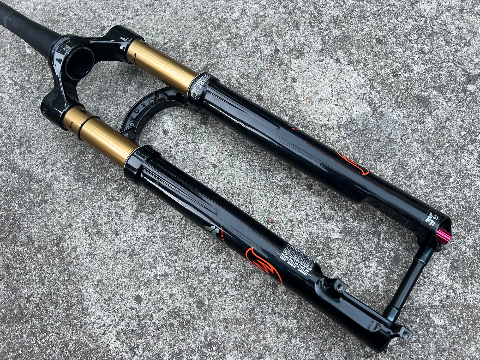 FOX 34 Float Factory 29” FIT4 100mm Step Cast Fork 15x110 Kashima 29er XC MTB Tapered