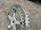Gipiemme CR Sprint 170mm 42/52T 144 BCD Short Road Silver Double Crankset