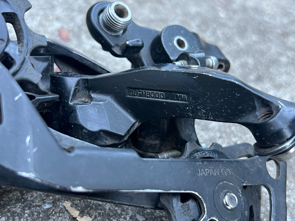 Shimano Deore XT RD-M8000 11 Speed Rear Derailleur Shadow Clutch Medium Cage MTB