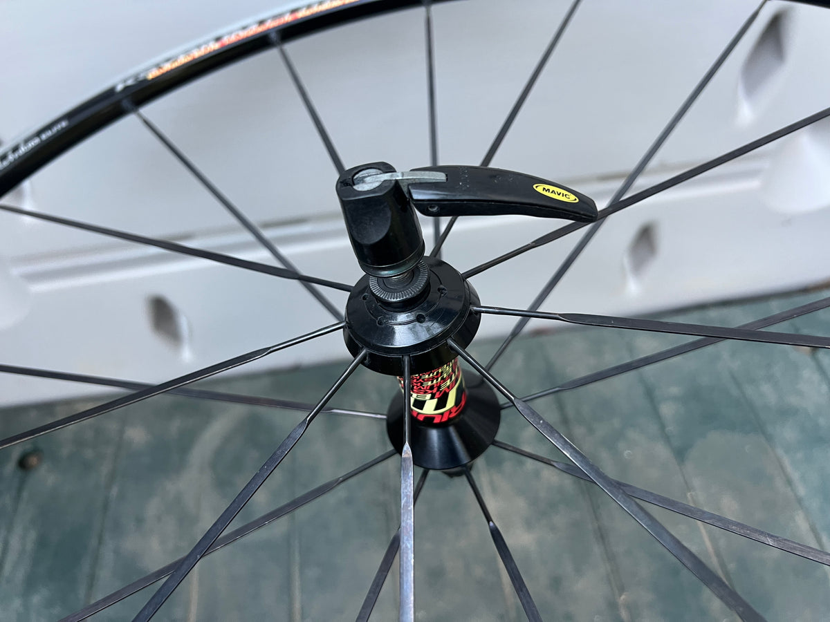 Mavic Ksyrium Elite 700c Clincher 8/9/10/11 Speed Shimano Black Road Wheelset Wheels