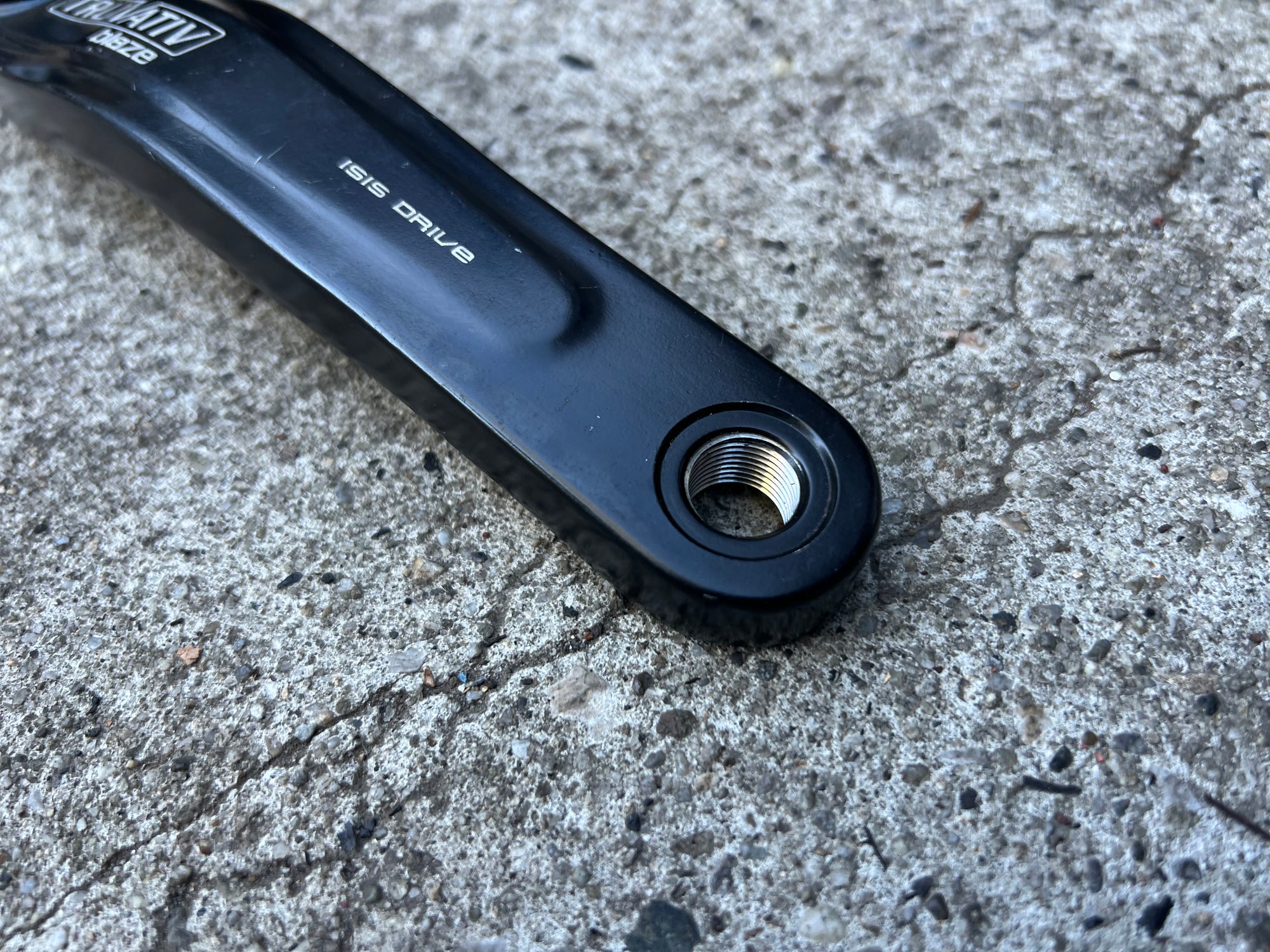 Truvativ Blaze 175mm ISIS Non Drive Side Crank Arm Black Mountain Bike MTB