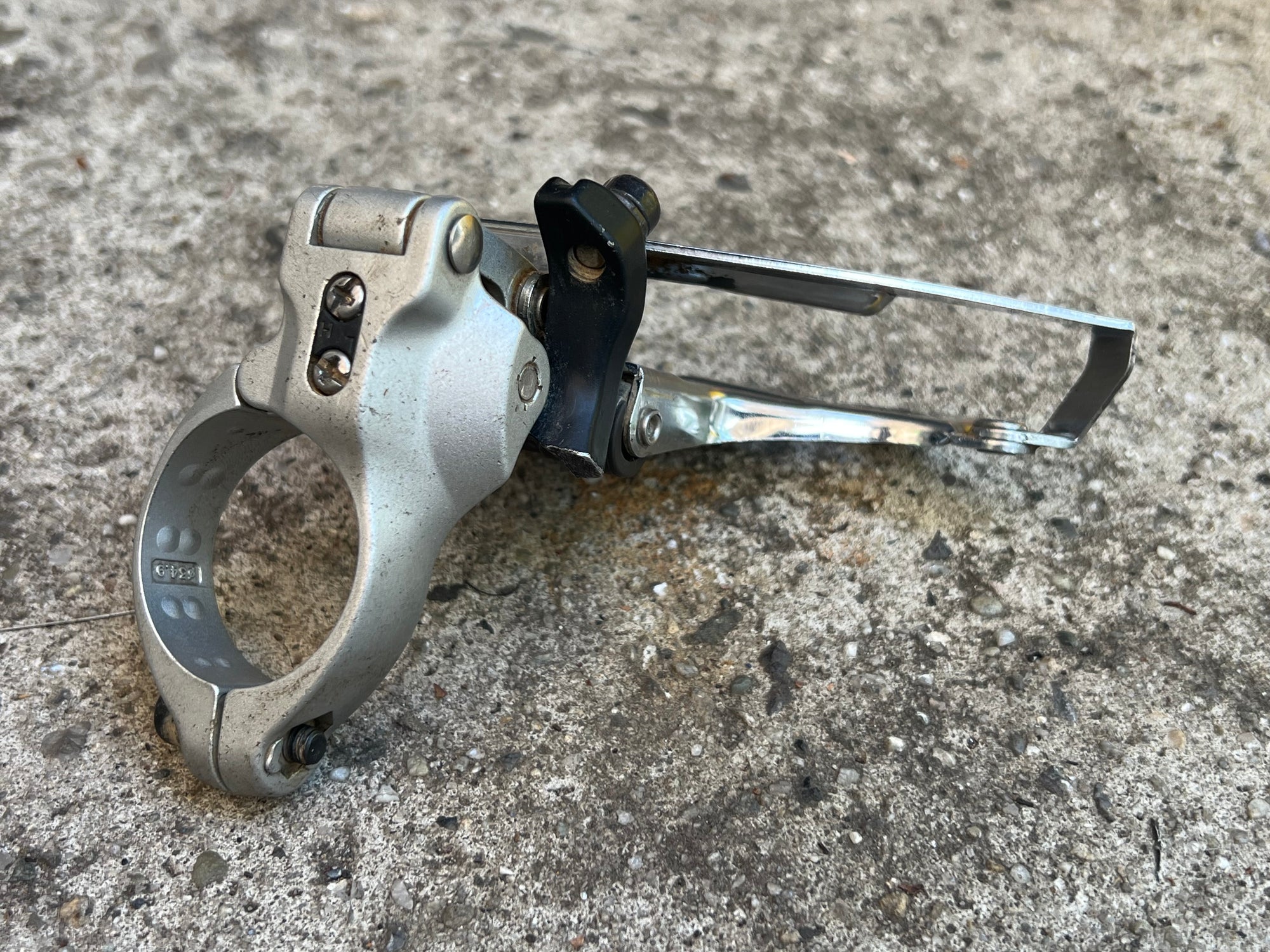 Shimano Deore XT FD-M761 34.9mm Top Pull Front Derailleur MTB Triple 9 Speed