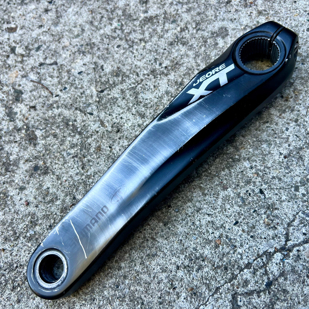 Shimano Deore XT FC-M780 M782 M785 T780 T781 175mm Non Drive Side Black Crank Arm
