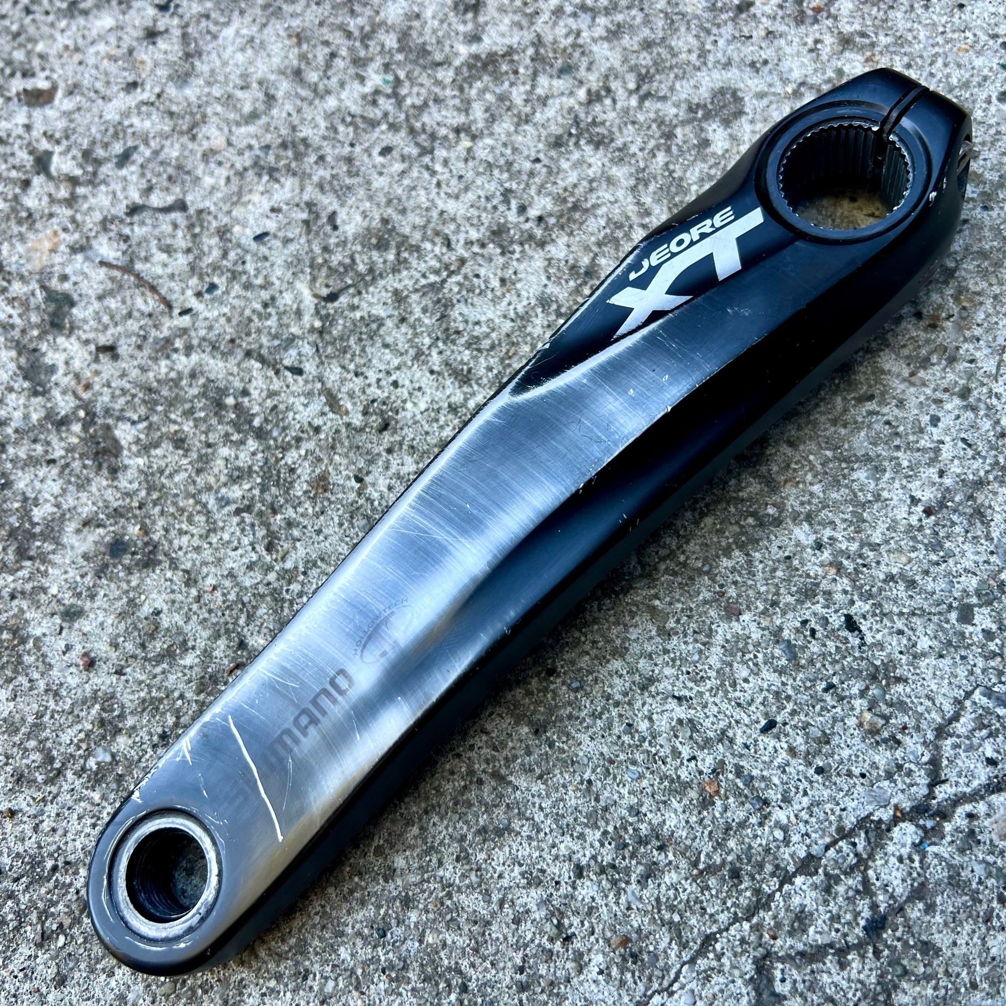 Shimano Deore XT FC-M780 M782 M785 T780 T781 175mm Non Drive Side Black Crank Arm