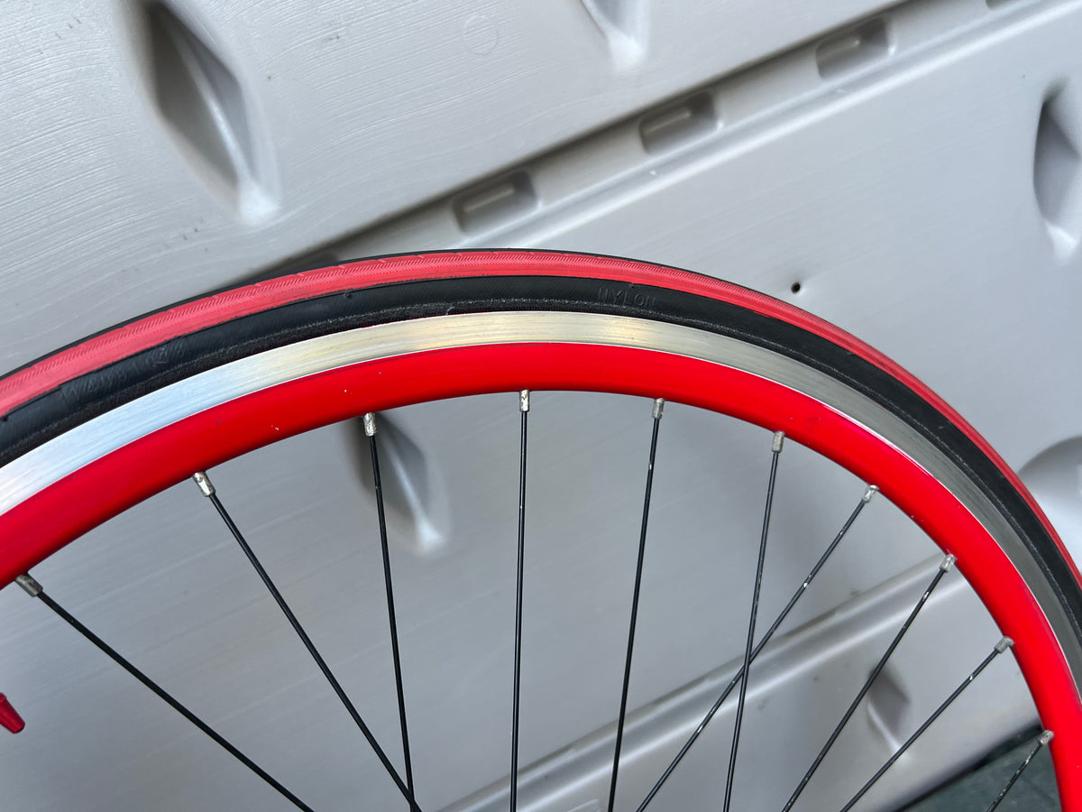Formula Red 700c Track Fixie Flip Flop Wheelset 100/120 16T 32 Spoke Black