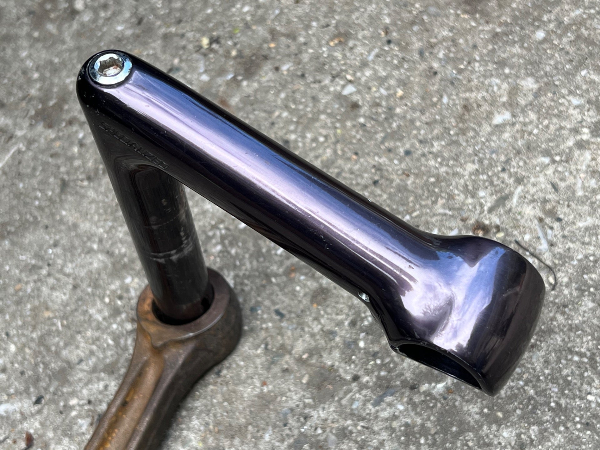 Specialized Quill Stem 120x26.0mm Black Anodized 1” Road Bike Vintage Retro  - Image 12