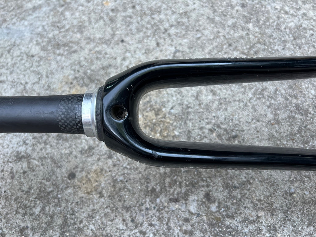 Specialized 700c Carbon Fork 1 1/8” to 1 1/4” Tapered Zertz SL3 Fact Gray Road  - Image 15