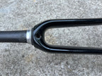 Used Specialized 700c Carbon Fork 1 1/8” to 1 1/4” Tapered Zertz SL3 Fact Gray Road-Bicycle Bin