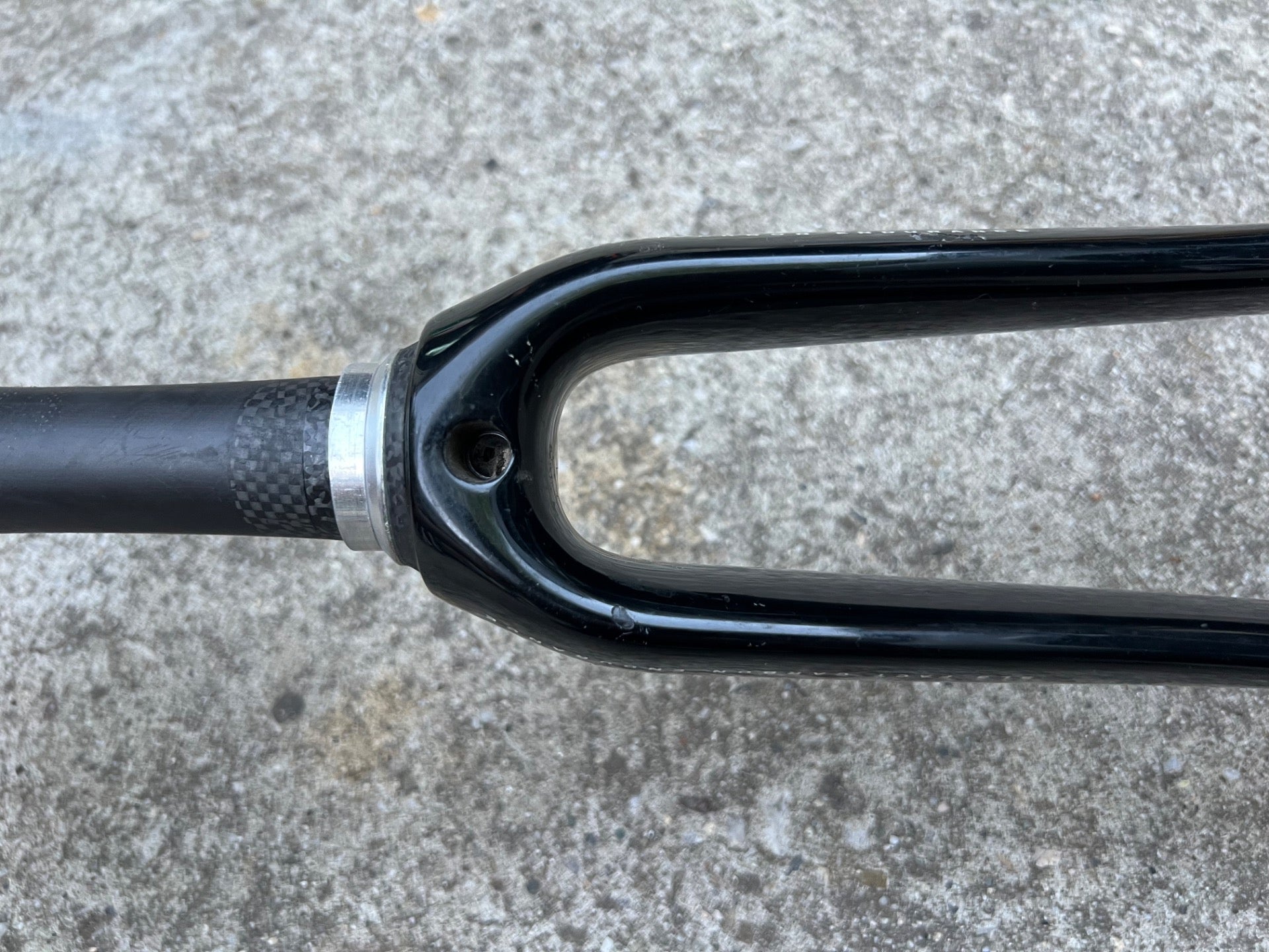 Specialized 700c Carbon Fork 1 1/8” to 1 1/4” Tapered Zertz SL3 Fact Gray Road  - Image 15