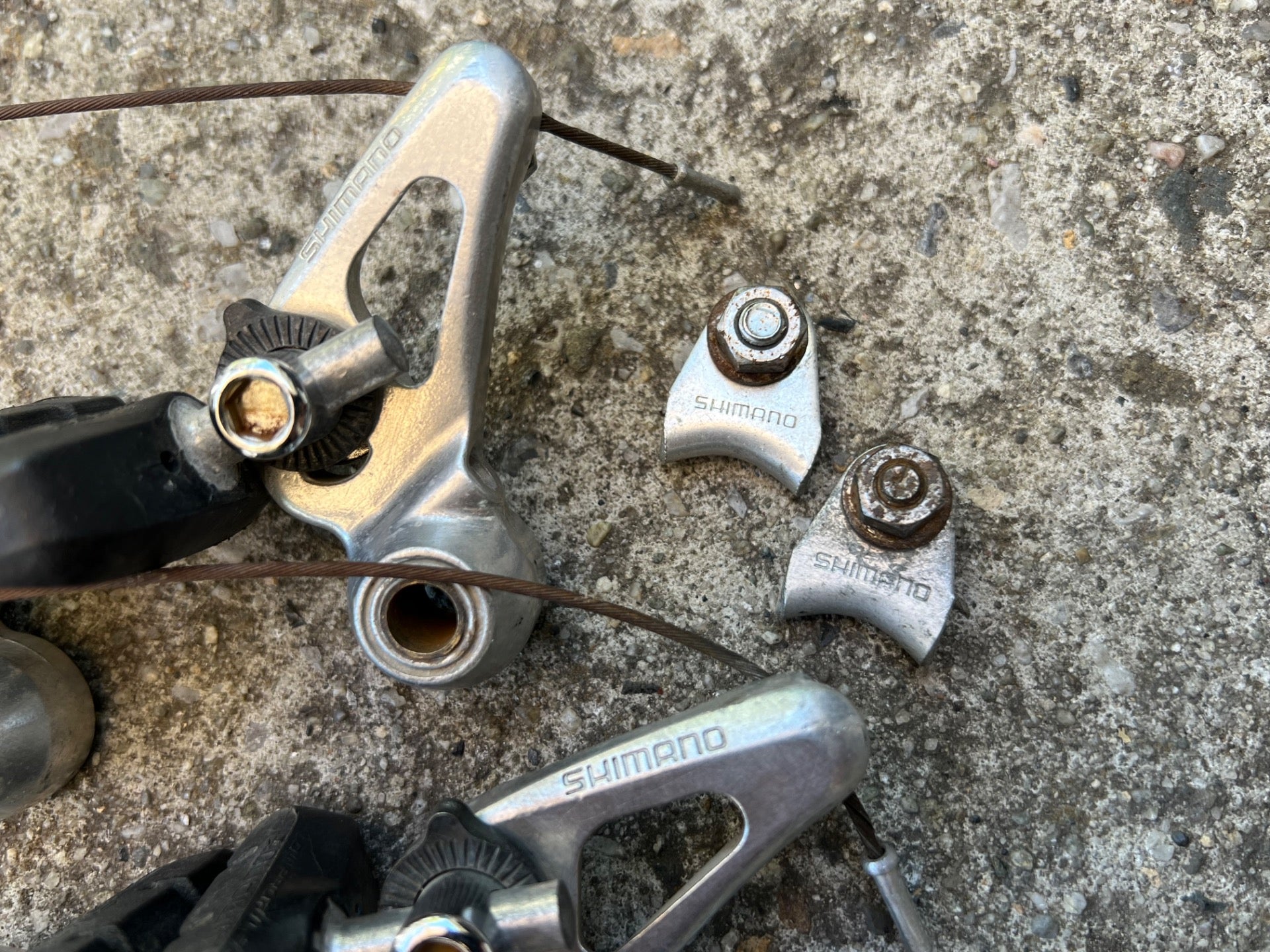 Shimano Deore BR-MT60 Cantilever Brakes Brake Set Vintage Retro MTB Touring   - Image 10