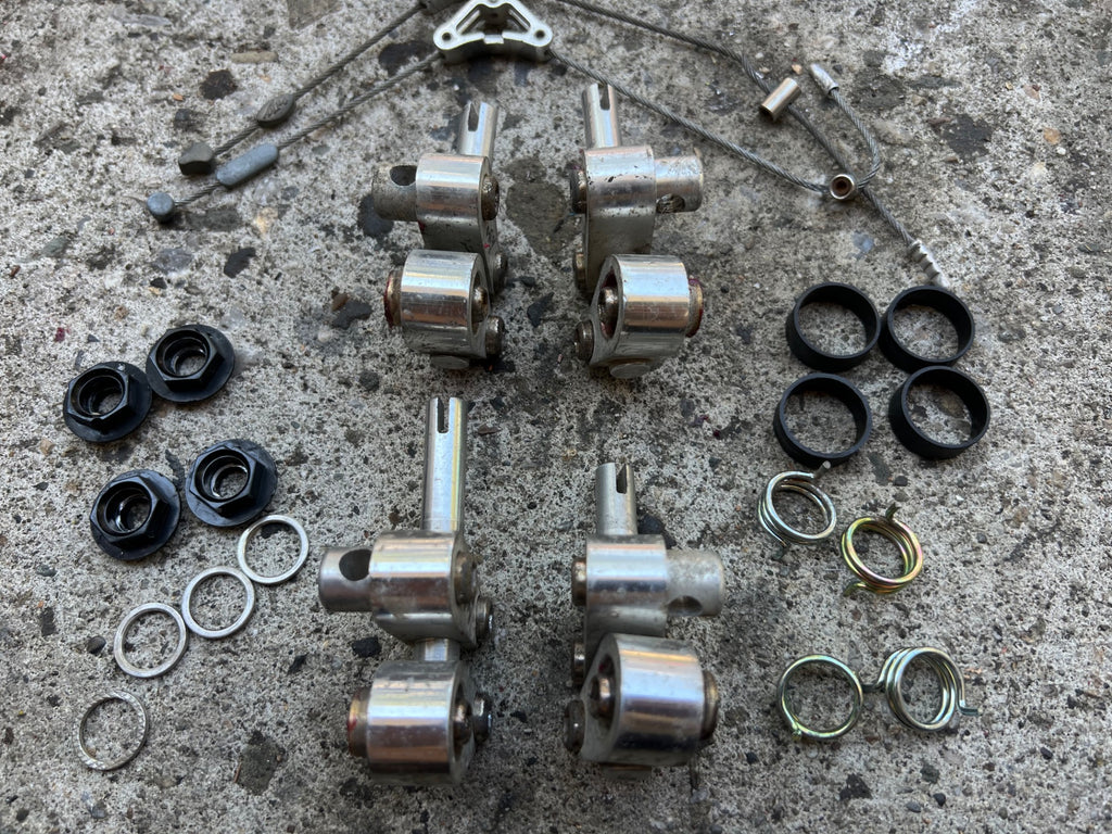 CRACKED Onza HO High Output Cantilver Brakes Vintage Retro Mountain Bike Silver  - Image 14
