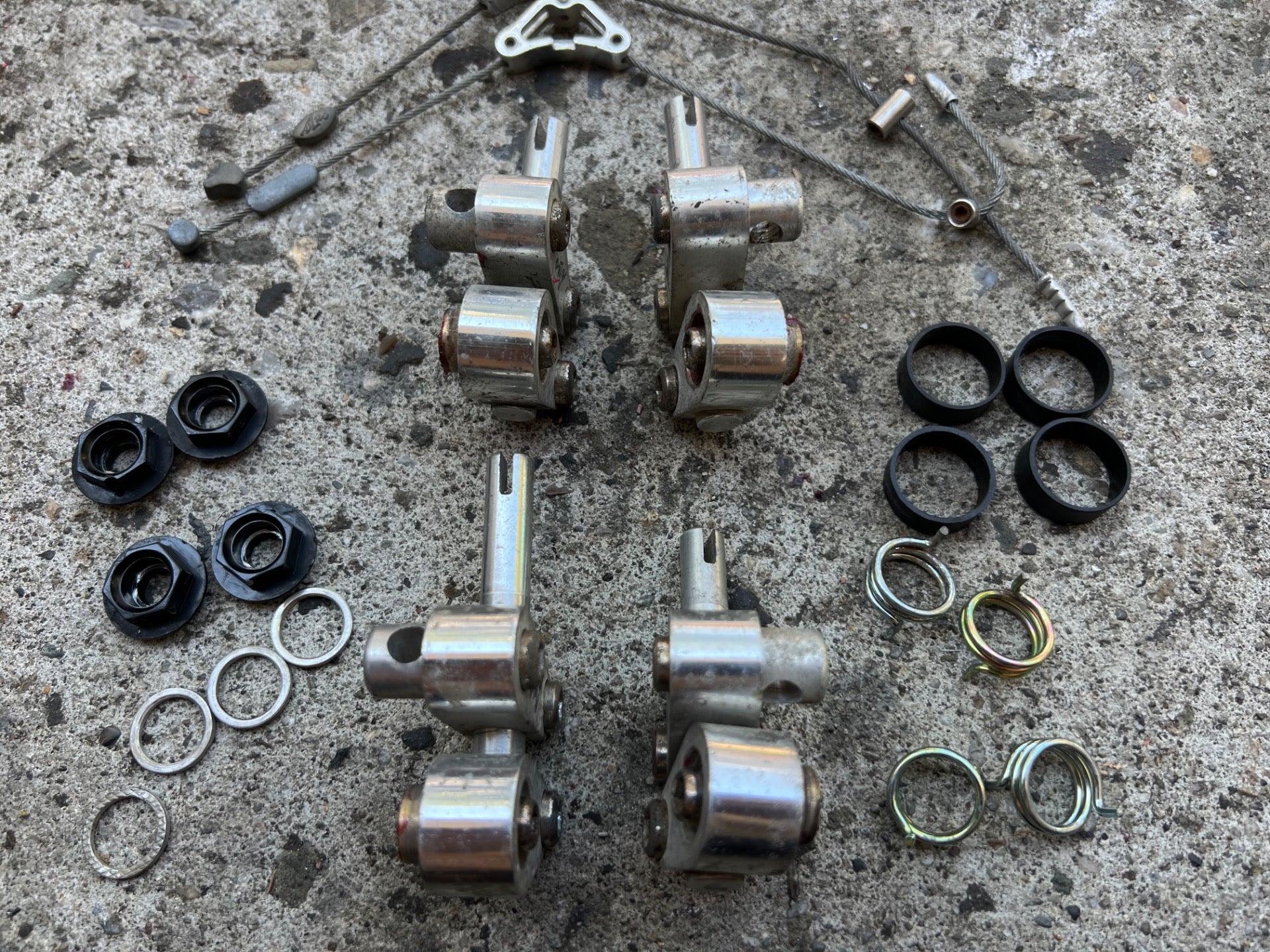 CRACKED Onza HO High Output Cantilver Brakes Vintage Retro Mountain Bike Silver  - Image 14