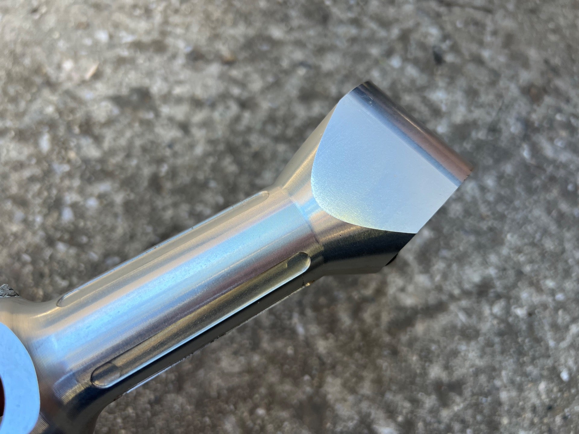 Qranc 125x25.4mm Stem 1 1/8” Threadless Silver Aluminum Vintage MTB Mountain  - Image 11