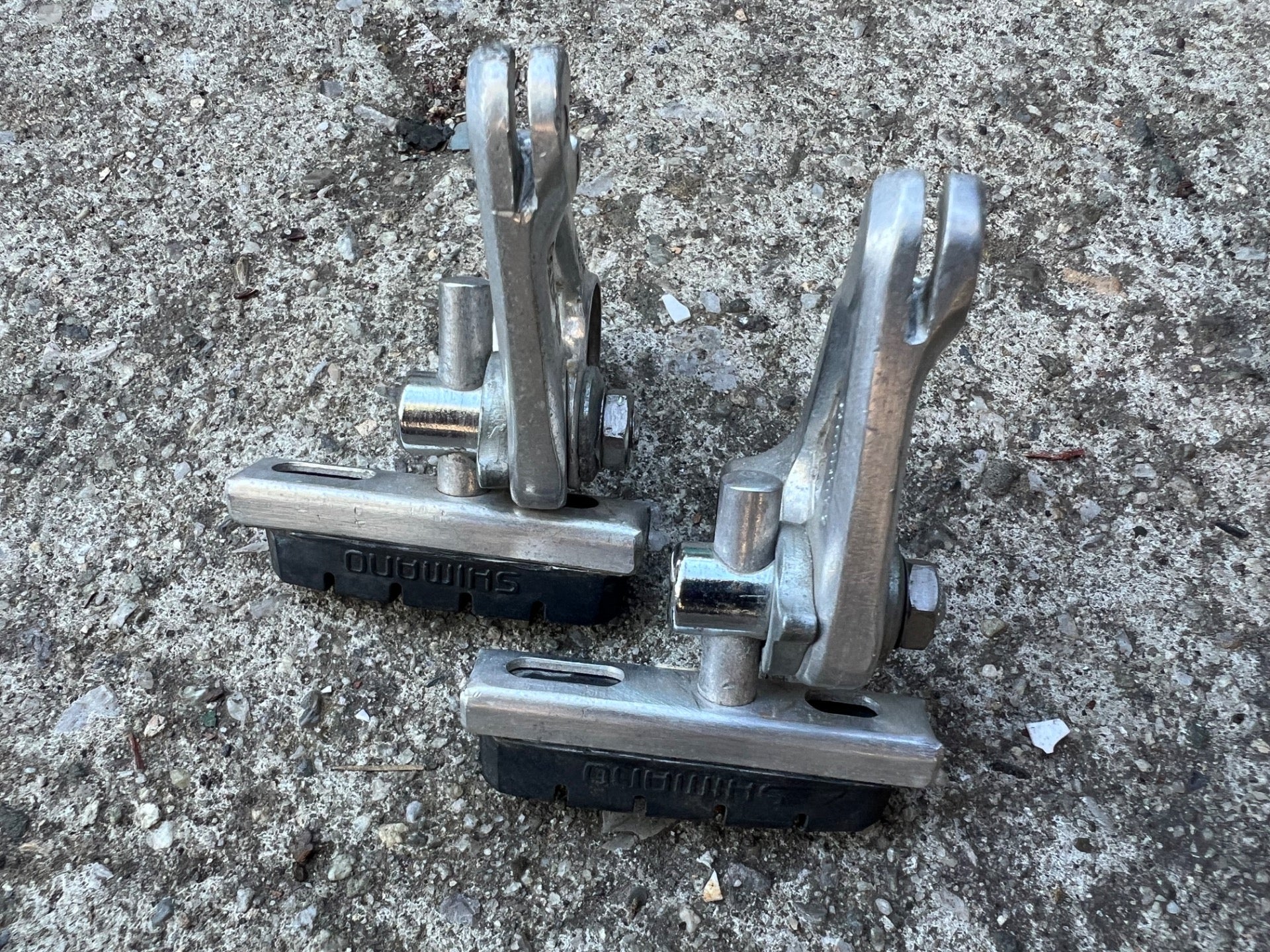 Shimano BR-AT50 Cantilver Brakes Brake Set Vintage MTB Touring Bike Retro  - Image 11
