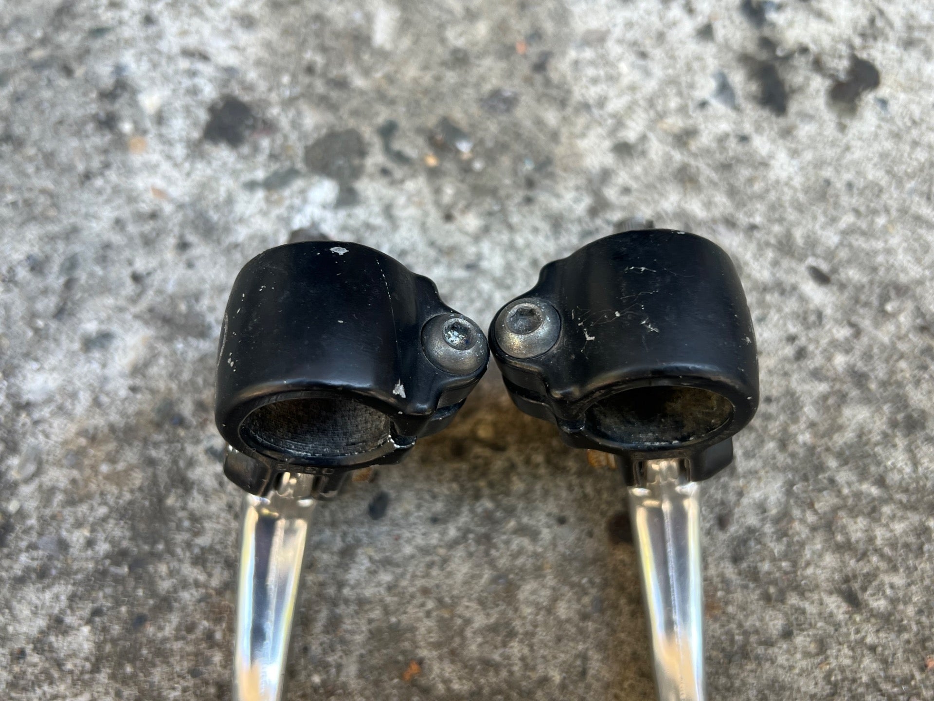 Dia Compe Cantilever Brake Levers Vintage Moto Black 4 Finger 80’s MTB ATB  - Image 12