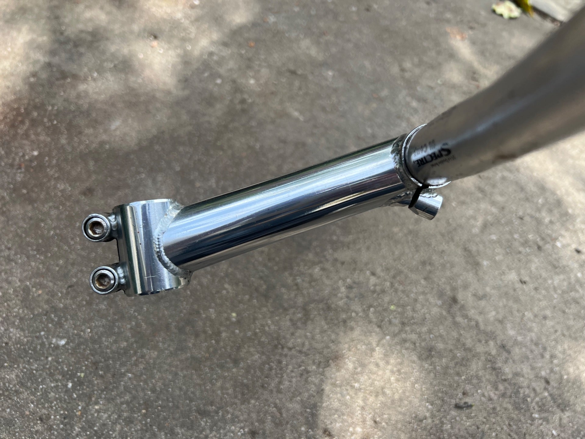 Spectre UL Comp Bars & Stem Combo 1in Threadless 560mm Vintage MTB Retro Chrome  - Image 11