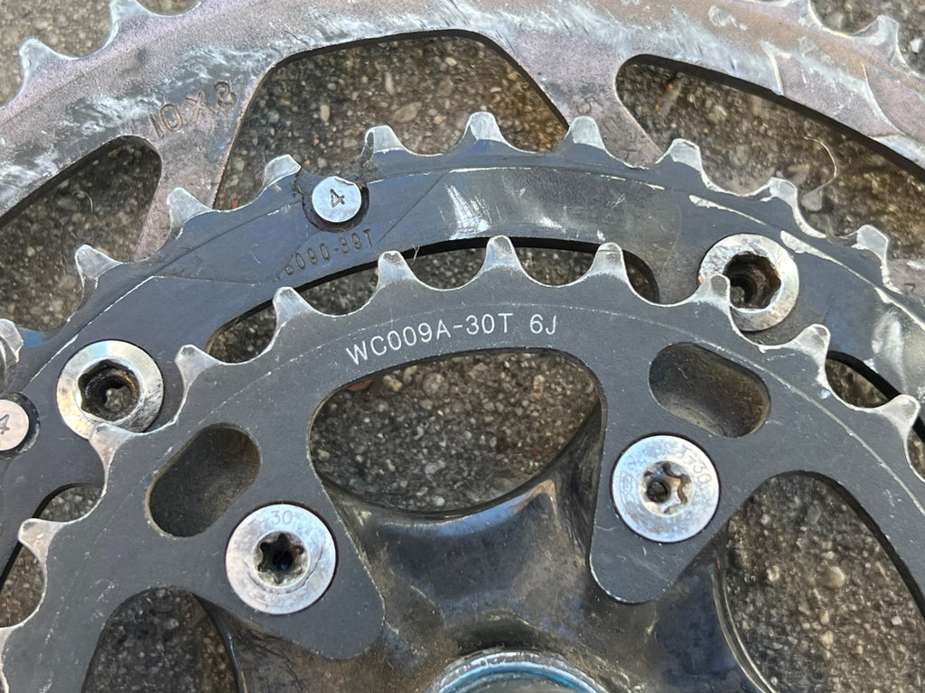 FSA SLK Carbon Triple Crankset 30-39-50T 10 Speed 170mm Road GXP Touring Gravel - Image 17