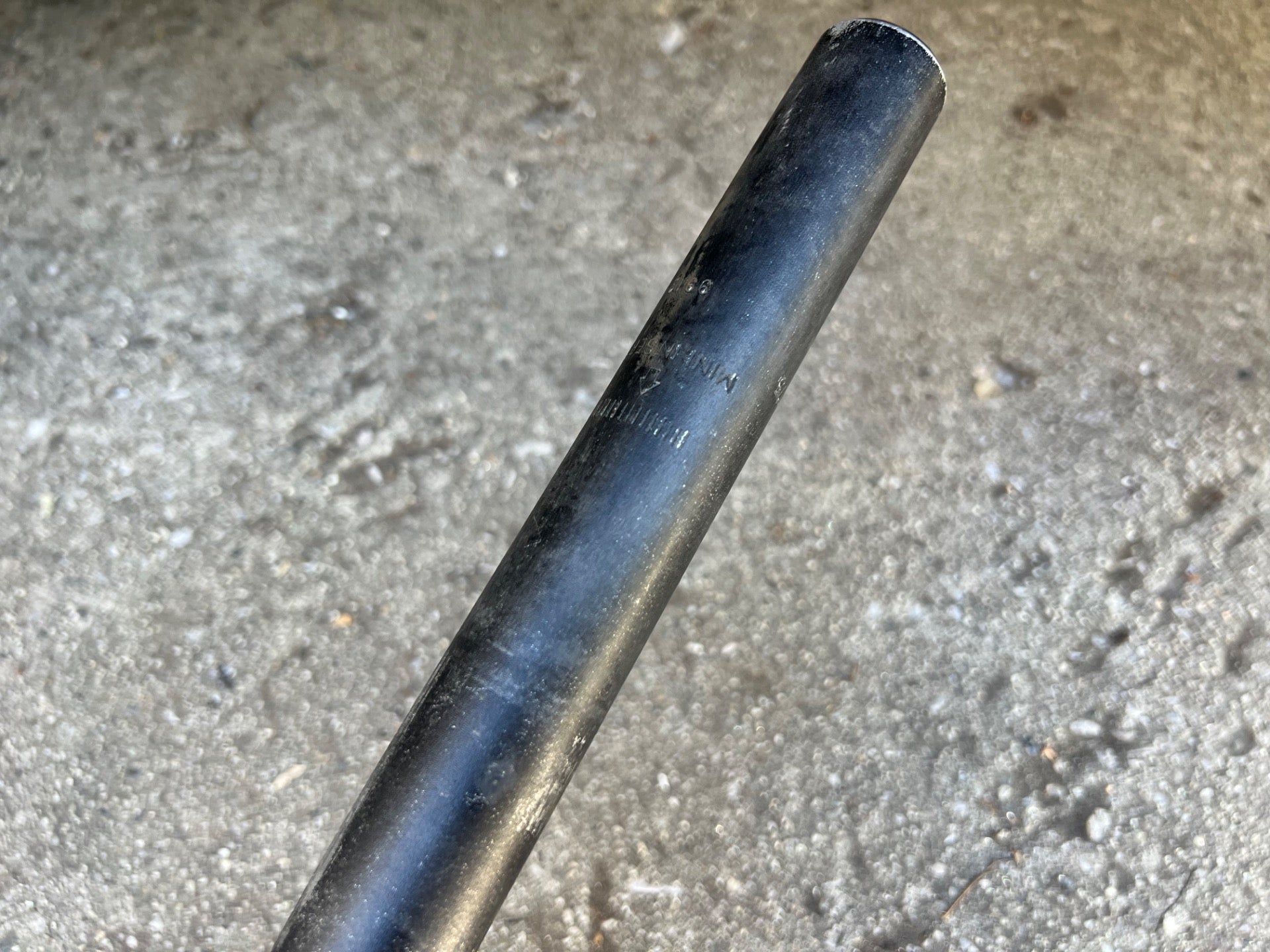 Titec El Norte 27.2x350mm Layback Bent Seatpost Vintage MTB Black Aluminum Retro - Image 12