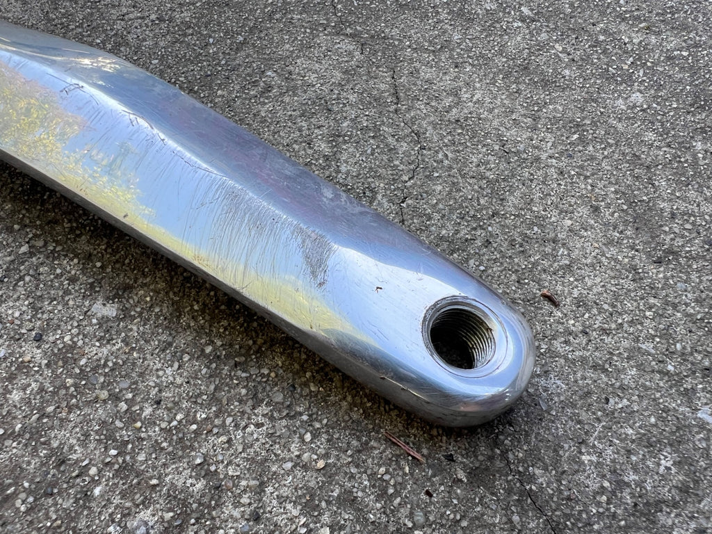 Specialized Strongarm Cranks 104/64 BCD 175mm Silver Triple Vintage MTB Retro - Image 15