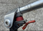 Used Girvin Flexstem 135mm 25.4mm 1” Steerer Vintage MTB Retro Black Silver Quill-Bicycle Bin