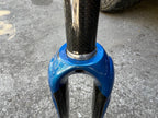 Used Orbea Carbon Fork 700c 1 1/8” 10in Threadless Steerer Fiber Blue Black Road Bike-Bicycle Bin
