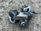 Used Shimano RD-6401 Short Cage Rear Derailleur 8 Speed Vintage Retro Road Bike Gray-Bicycle Bin