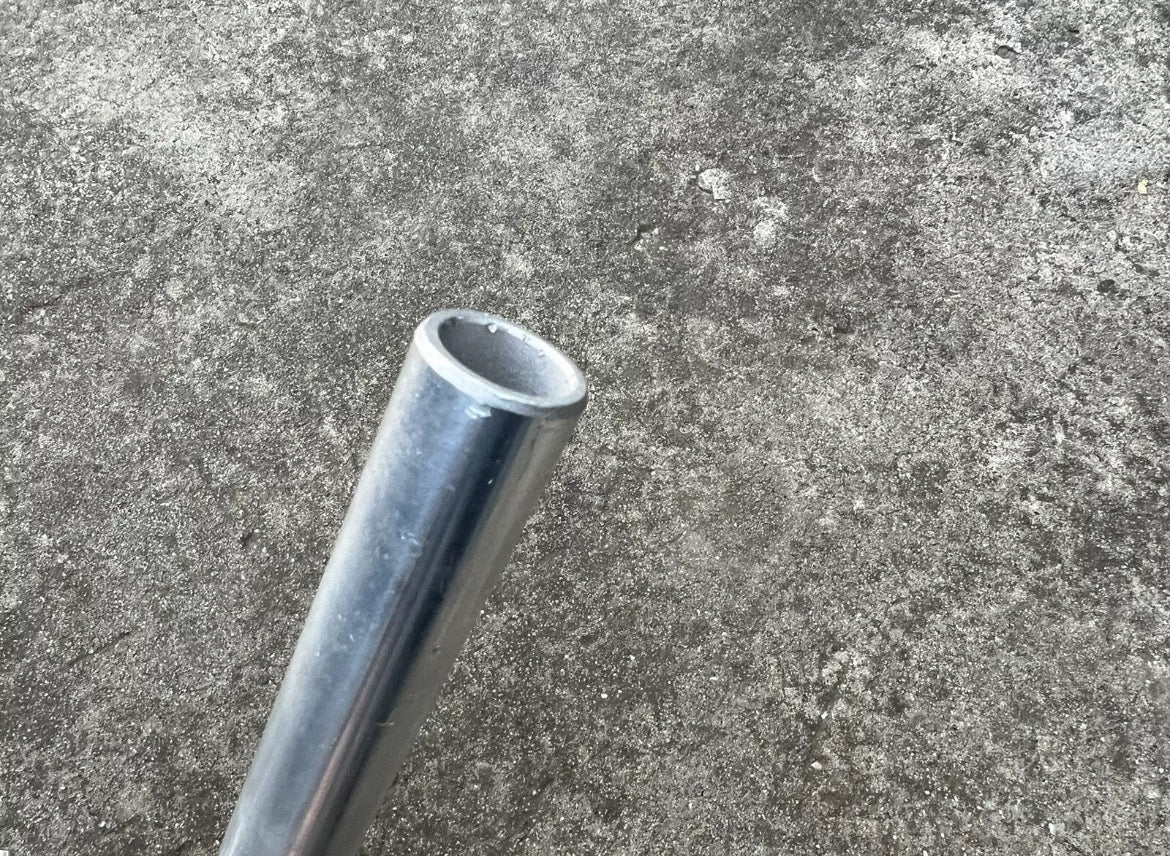 NOS SR MTE-100 Seatpost 26.4x260mm Vintage Adjustable QR MTB ATB Silver Alloy - Image 10