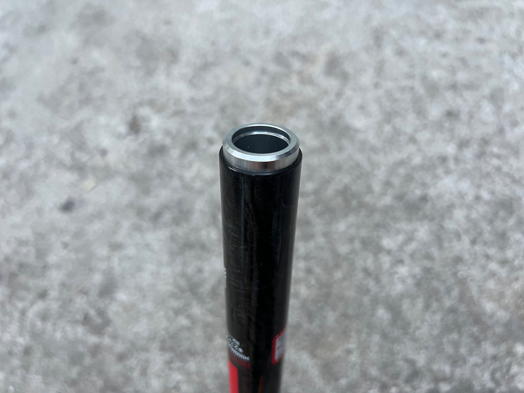 NEW FSA K-Force 27.2x350 Carbon Seatpost Road Bike Gravel CX Black Red Setback - Image 10