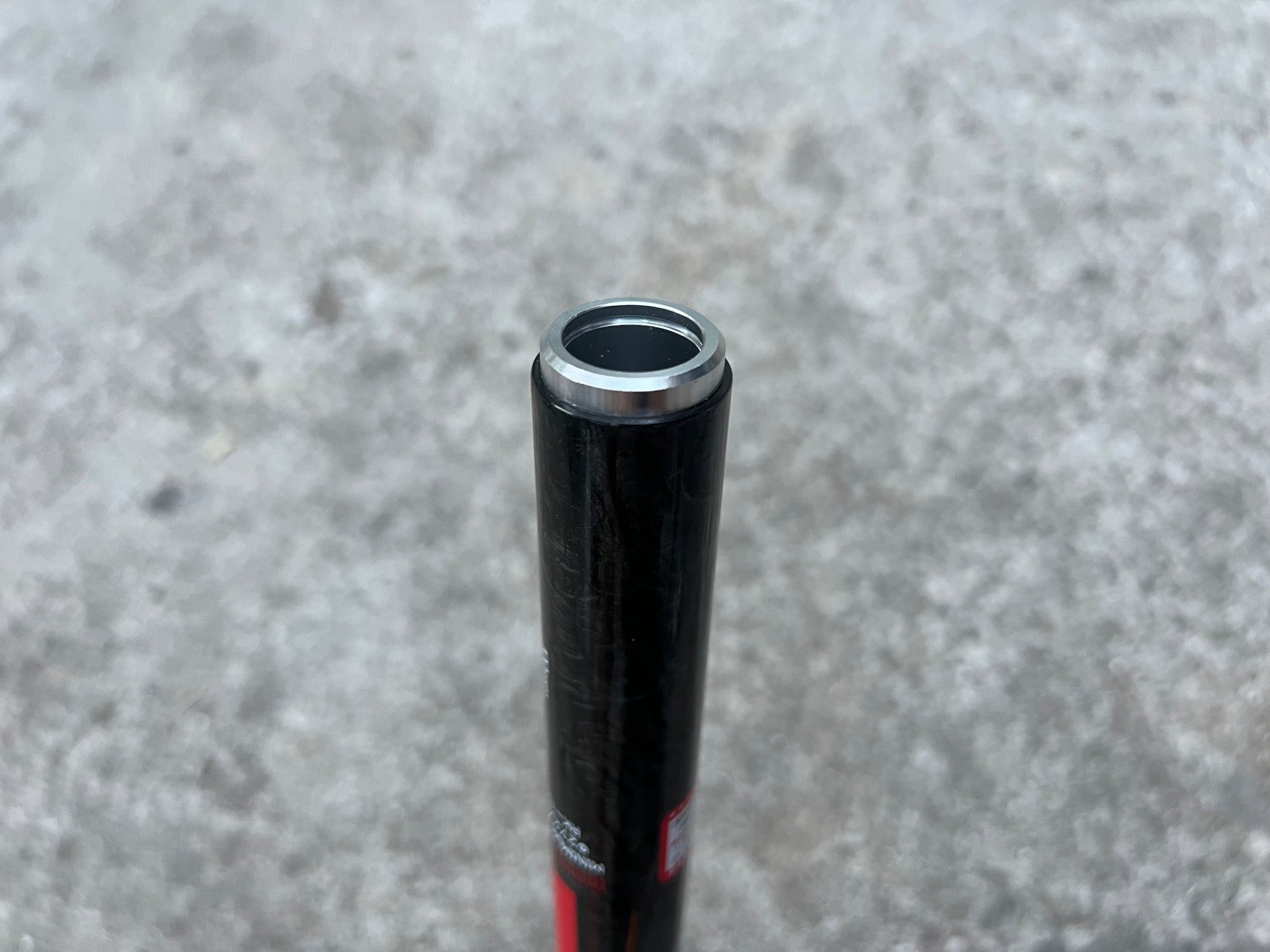 NEW FSA K-Force 27.2x350 Carbon Seatpost Road Bike Gravel CX Black Red Setback - Image 10