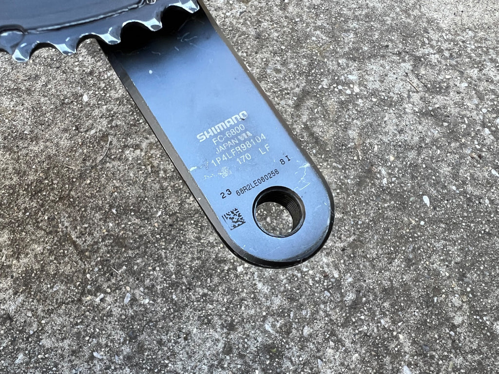 Shimano FC-6800 170mm Crank Arm Drive Side 53/39T Drive Side Right 11 Speed  - Image 11