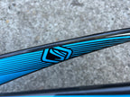 Used Scott Carbon Fork 700c 1 1/8” 9.25” Threadless Steerer Road White Blue Black-Bicycle Bin