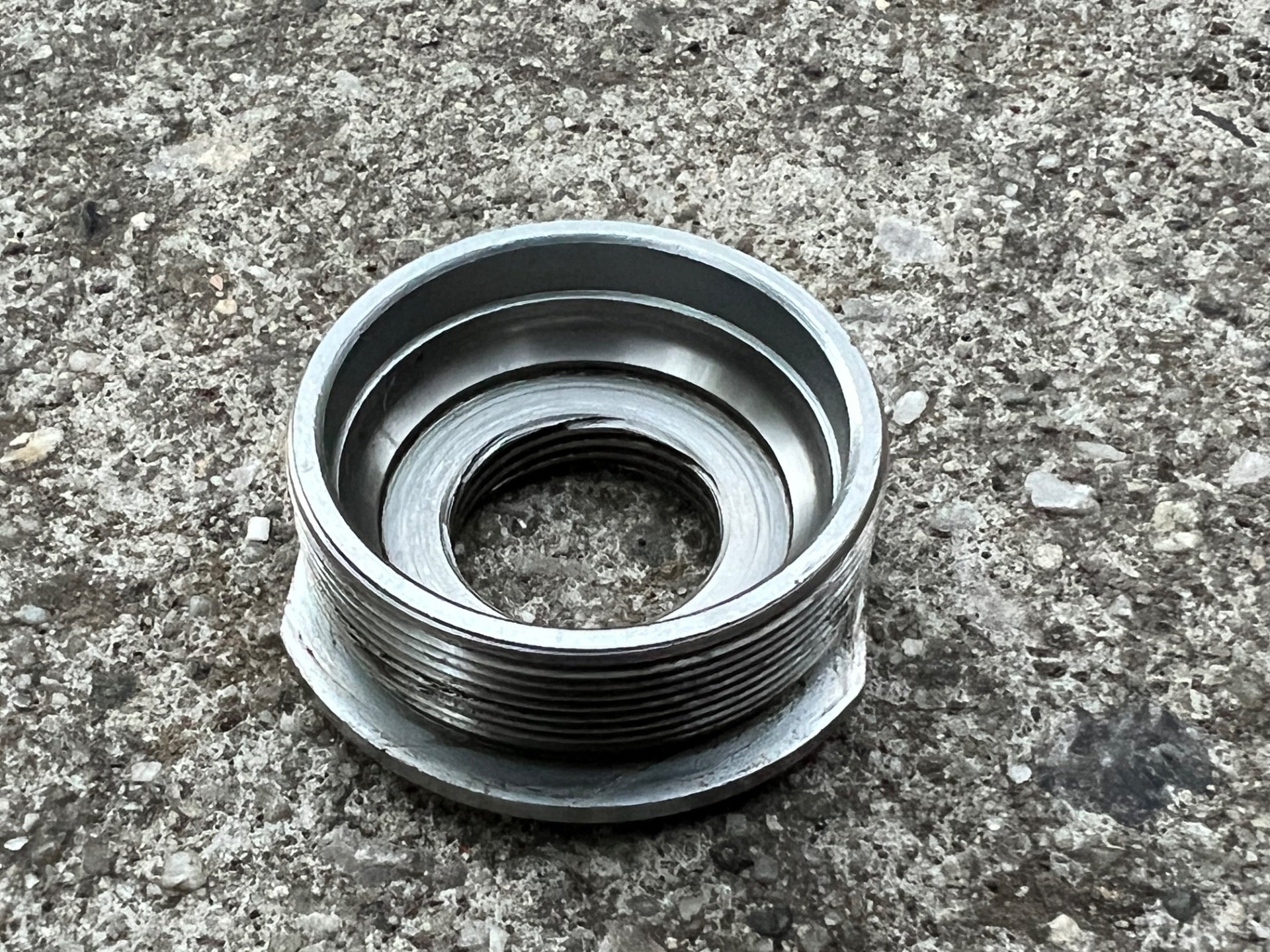 Campagnolo 70-SS 70x115mm Bottom Bracket Italian Thread Nuovo Record Chrome  - Image 10