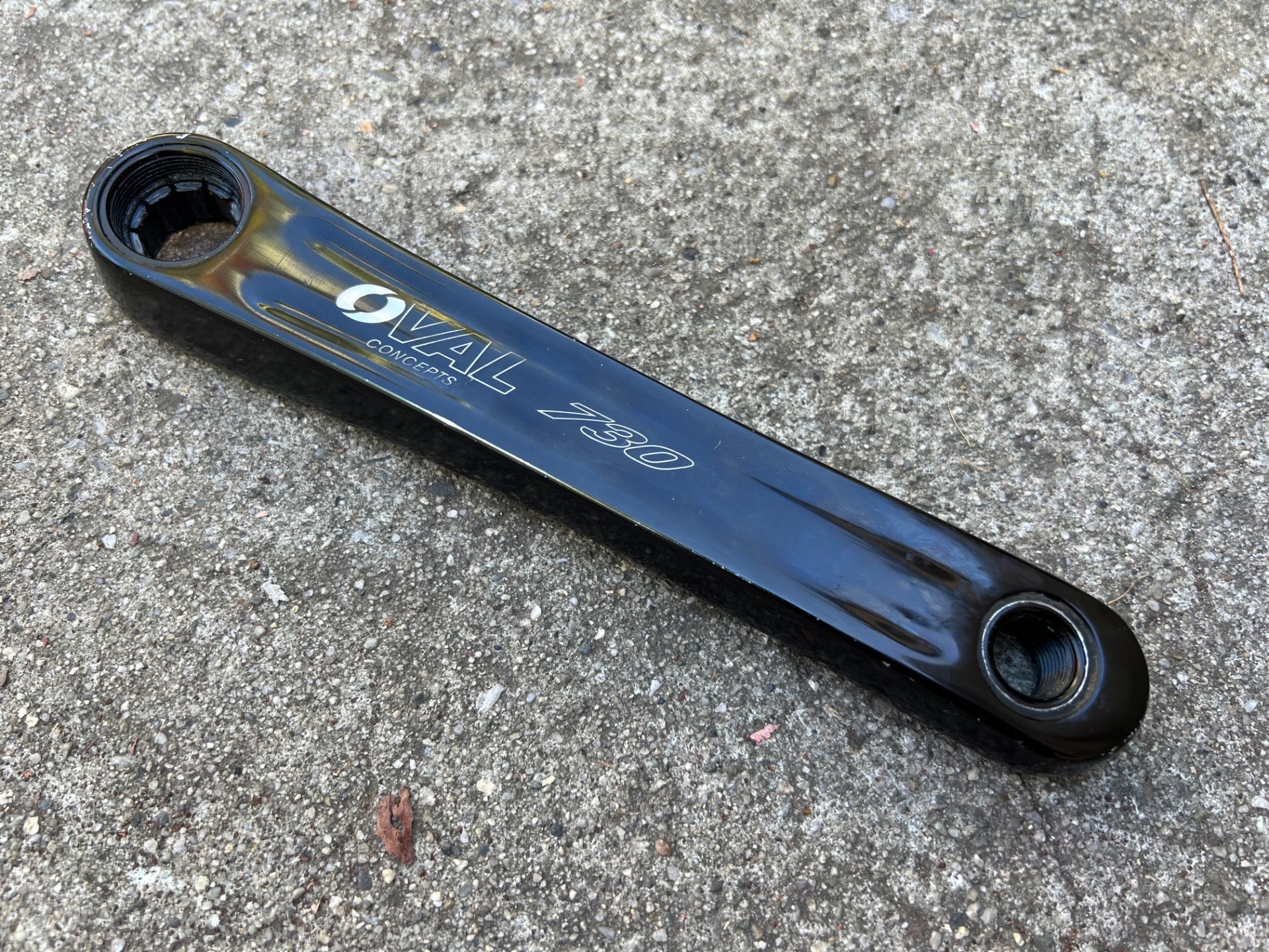Oval Concepts 730 Crank Arms Cranks 170mm 110 BCD 5 Bolt Road Gravel Bike Black - Image 15