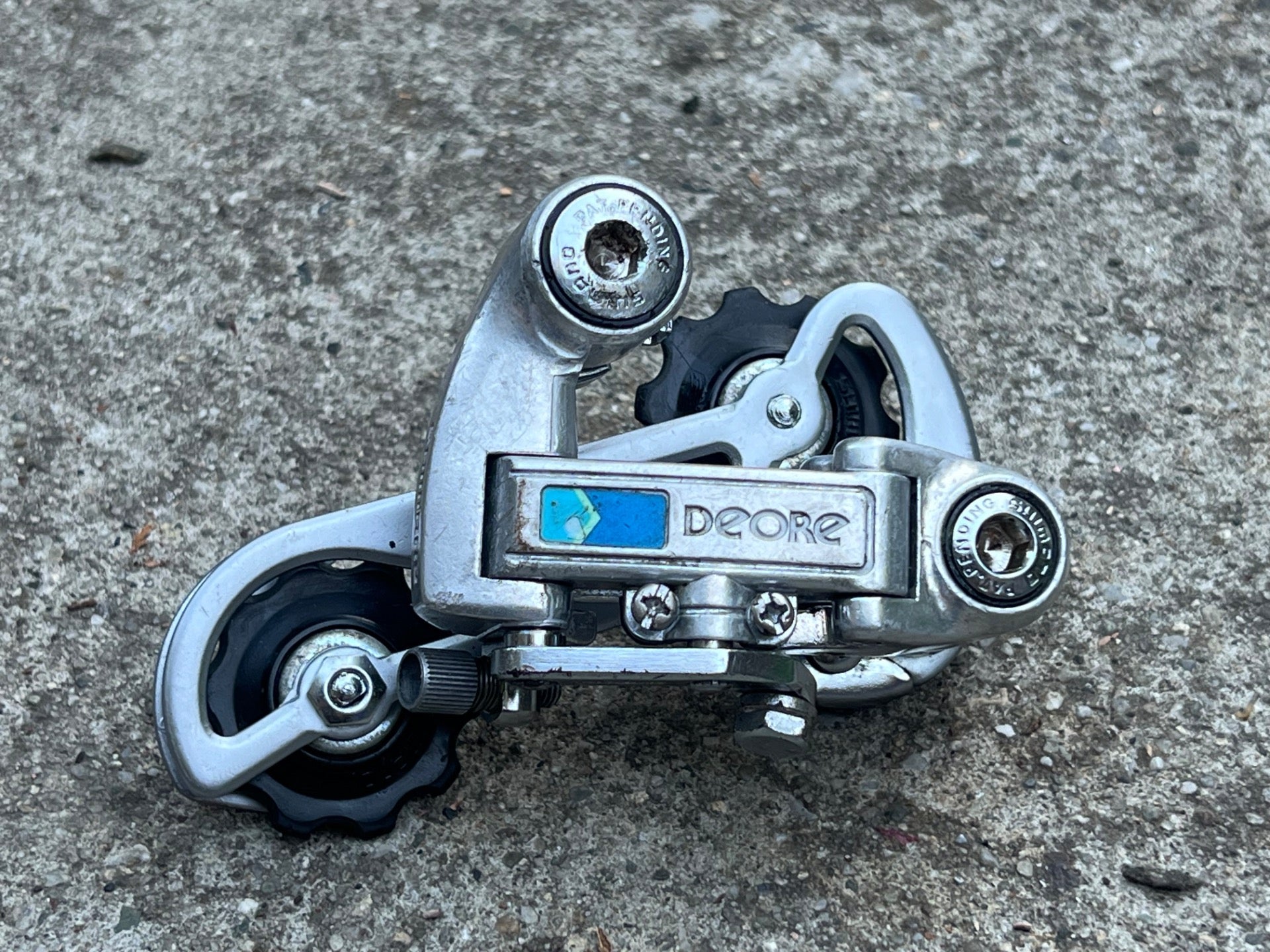 REBUILT Shimano Deore DE20 Touring Road Rear Derailleur Long Cage Vintage Retro  - Image 10