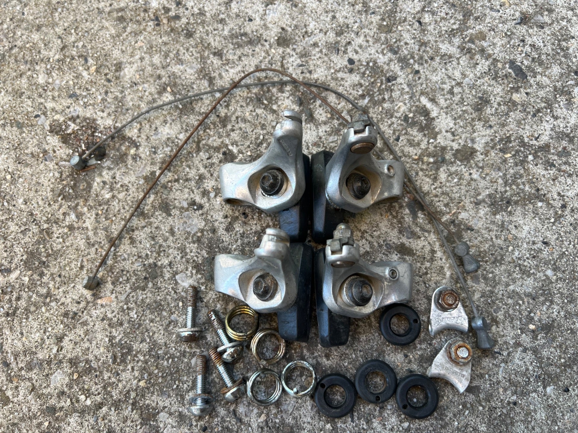 Shimano Exage BR-M454 Brakes Brake Set Cantilver Vintage MTB Touring Mountain - Image 11