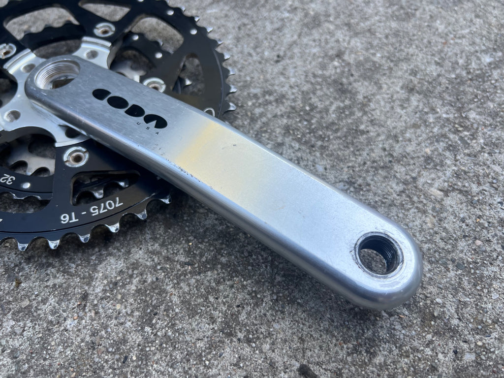 Cannondale CODA Crankset 175mm 44/32/22 Triple Silver Vintage Retro MTB USA  - Image 17